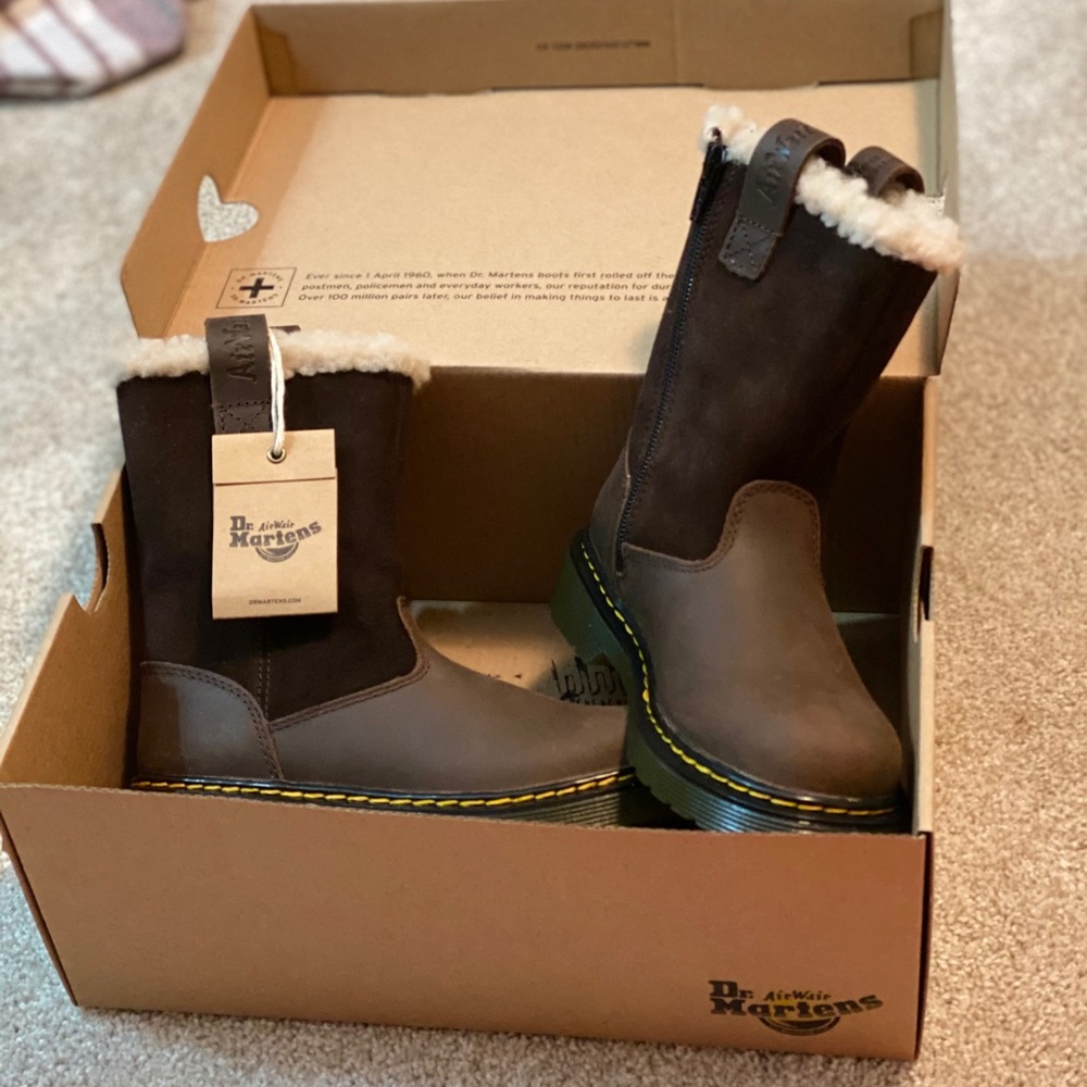 Dr Martens Girls size 13 Boots BRAND NEW